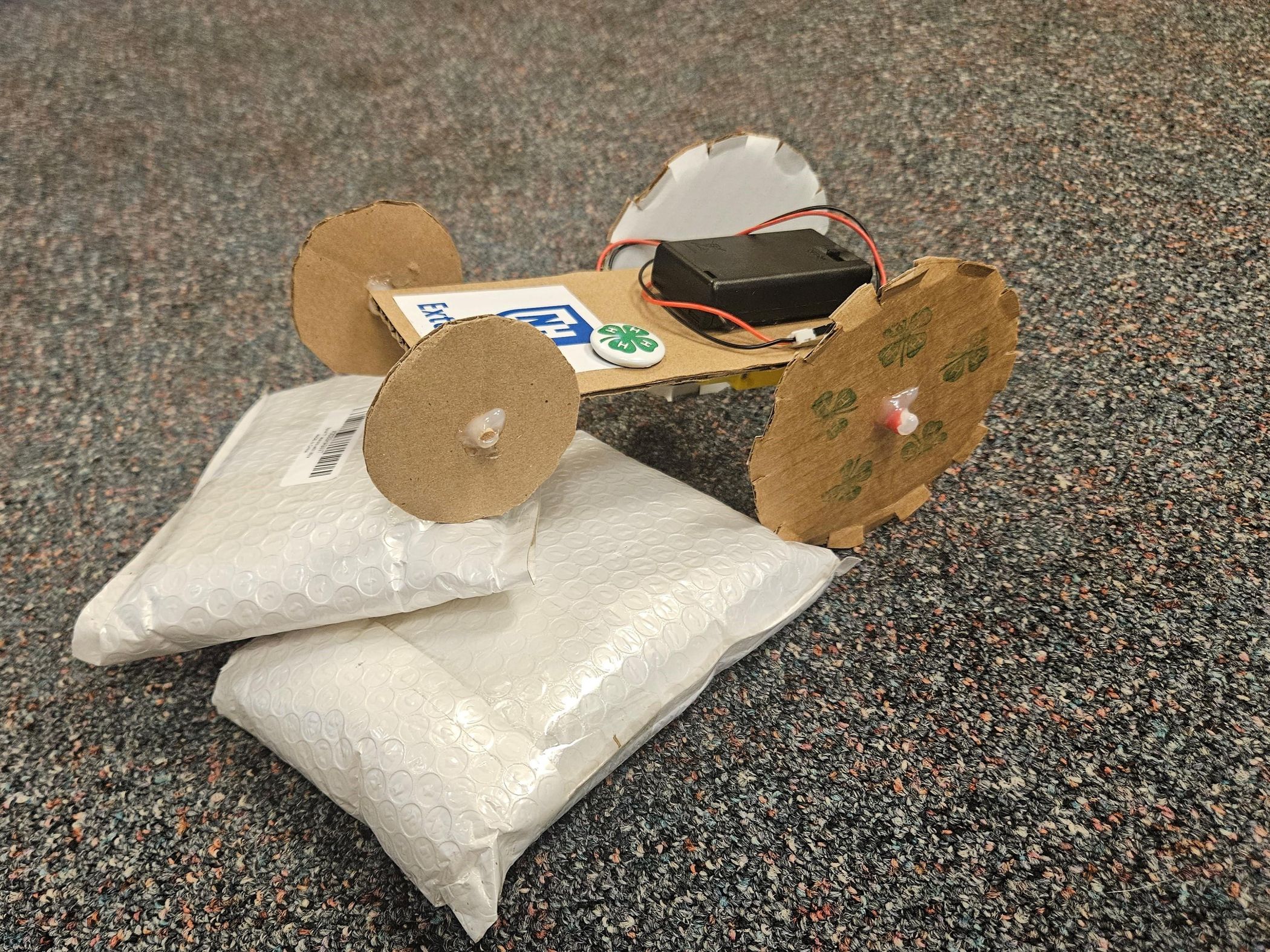 Build a Cardboard Car, Tractor, Rover, or Whatever : 4 Steps (with ...