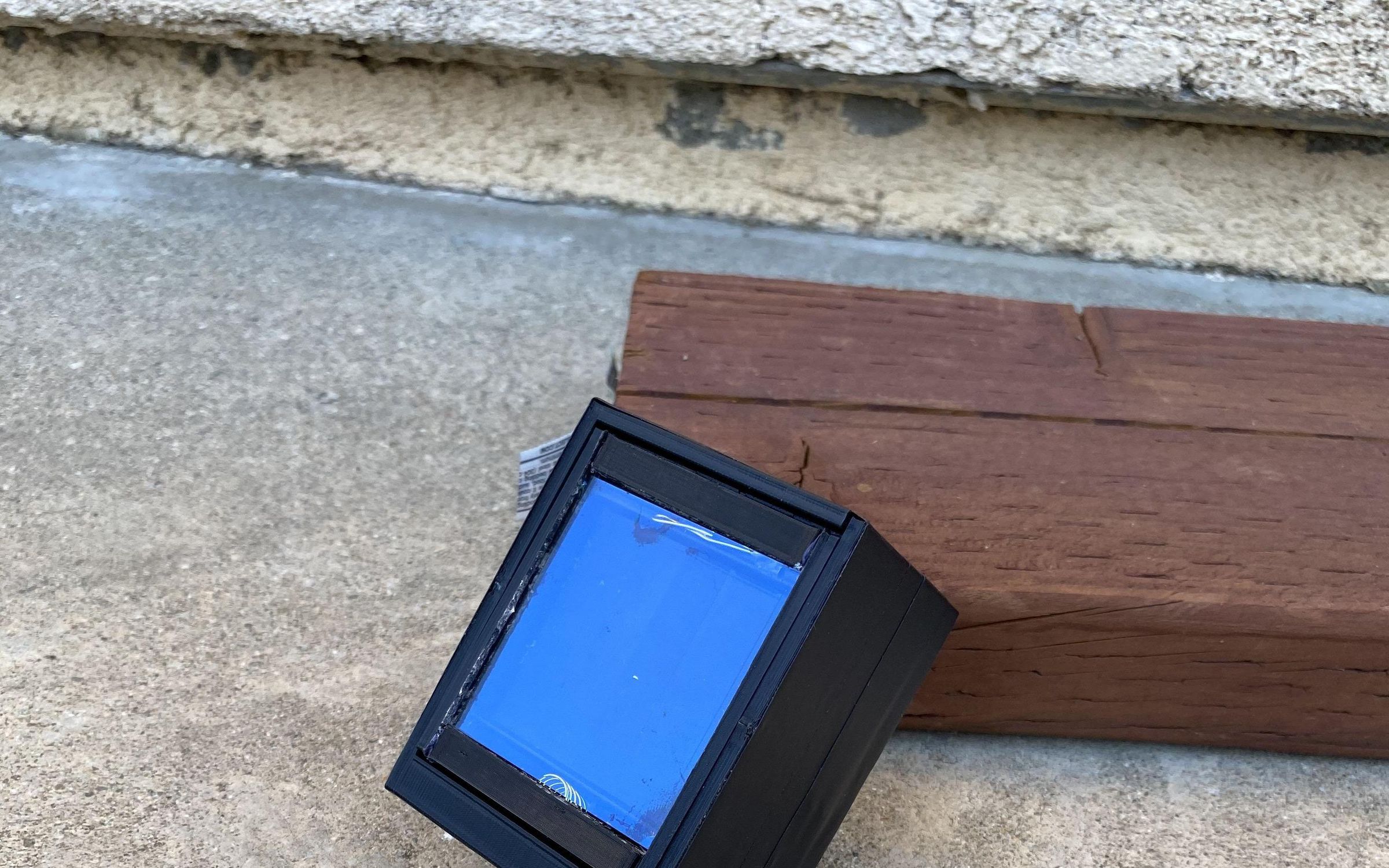 Glass IoT Touch Button