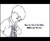 Learn to Tie a Tie With the Rabbit and the Fox