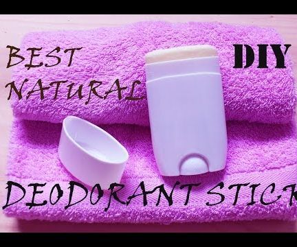 DIY: How to Make Deodorant Stick