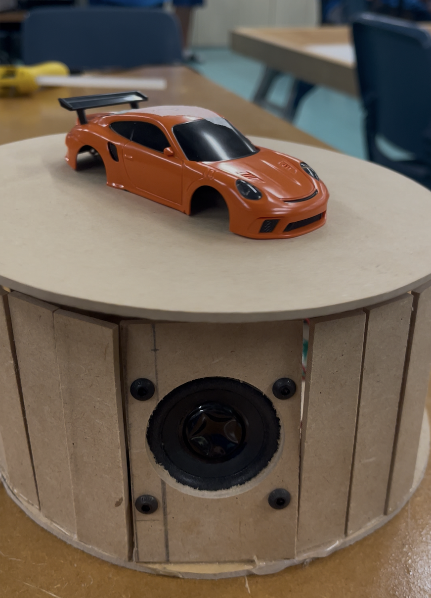 DIY Bluetooth Spinning Music Stand