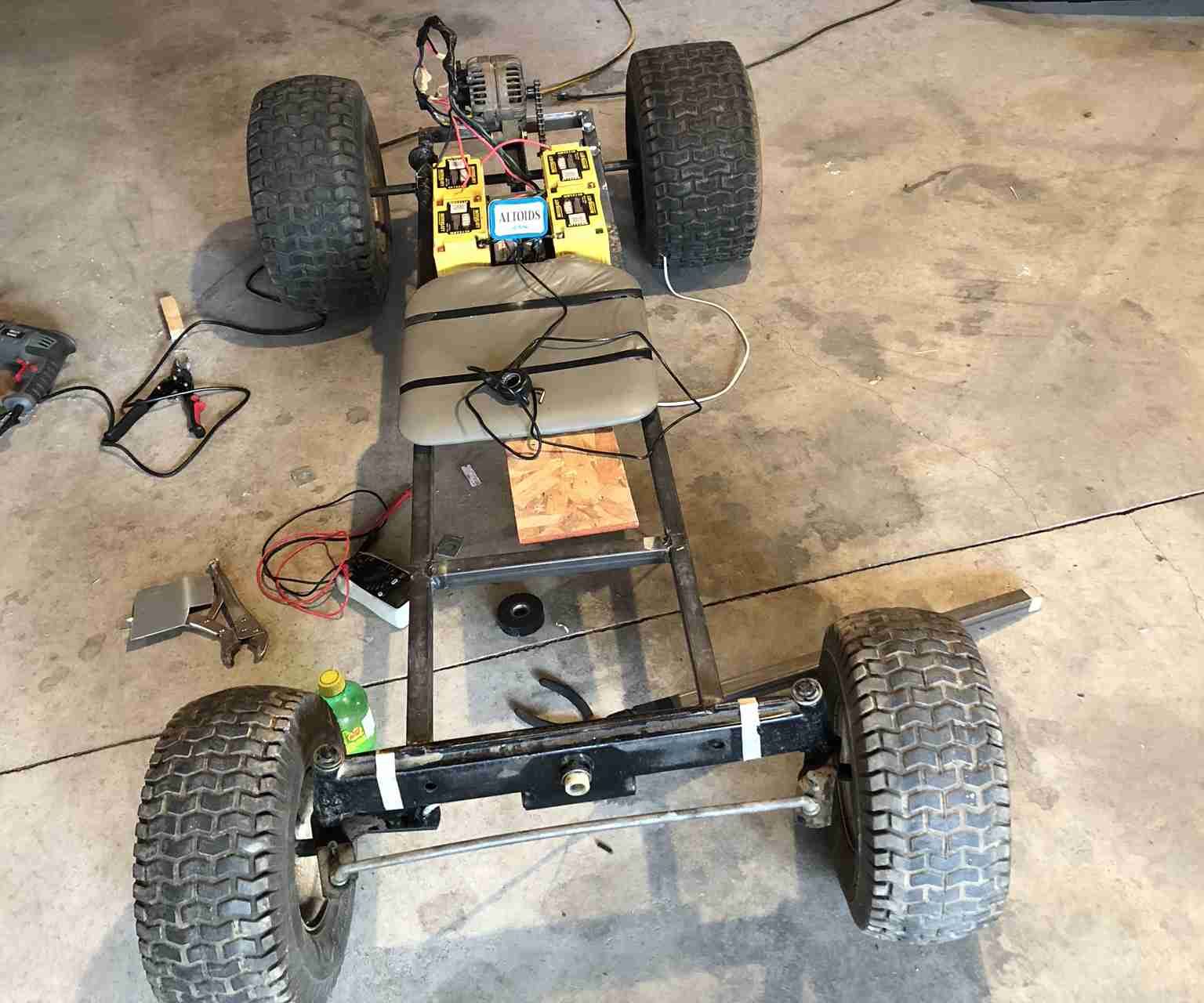 Alternator GO Kart 4 Steps Instructables