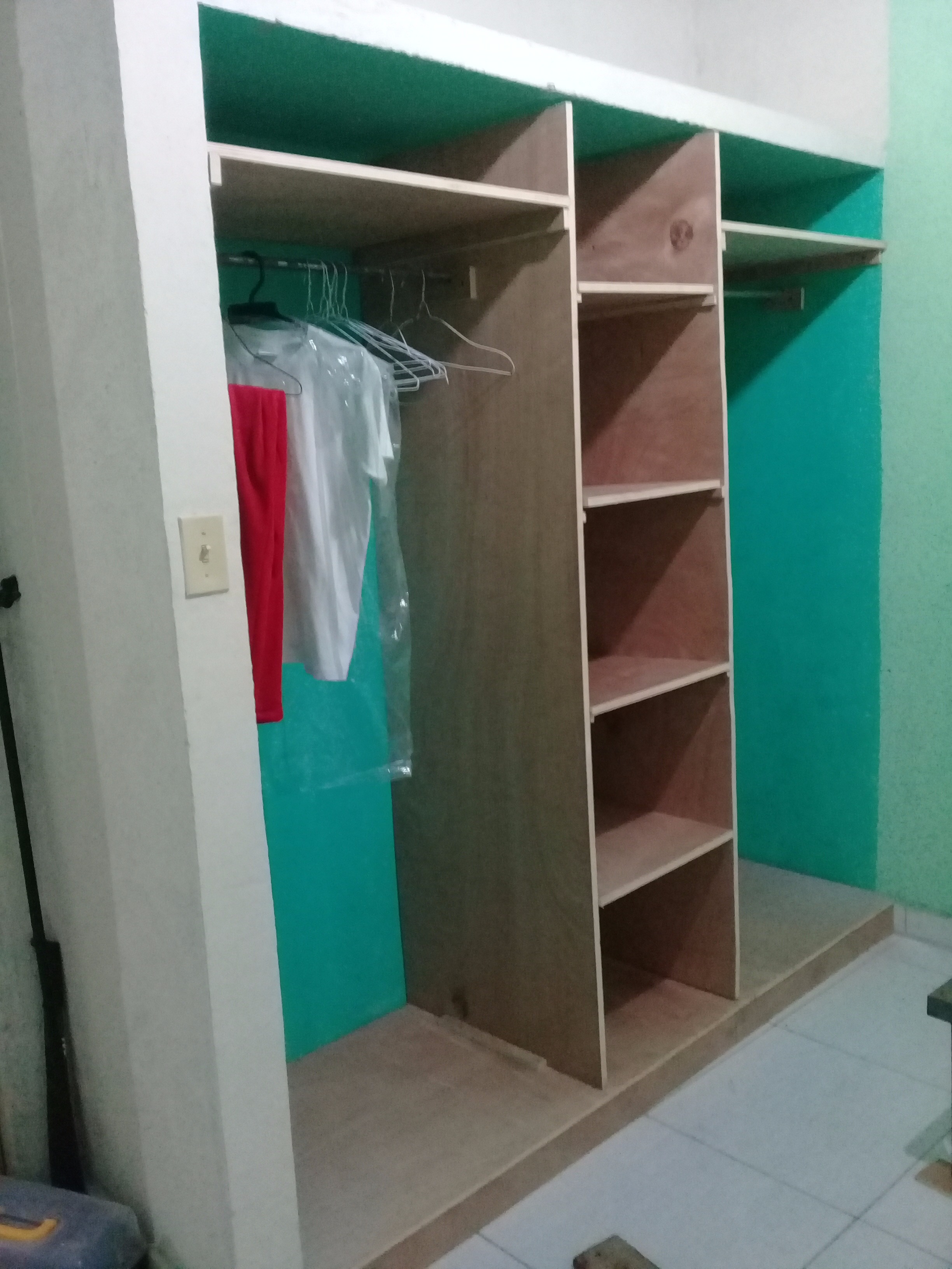 Wood Closet Organizer