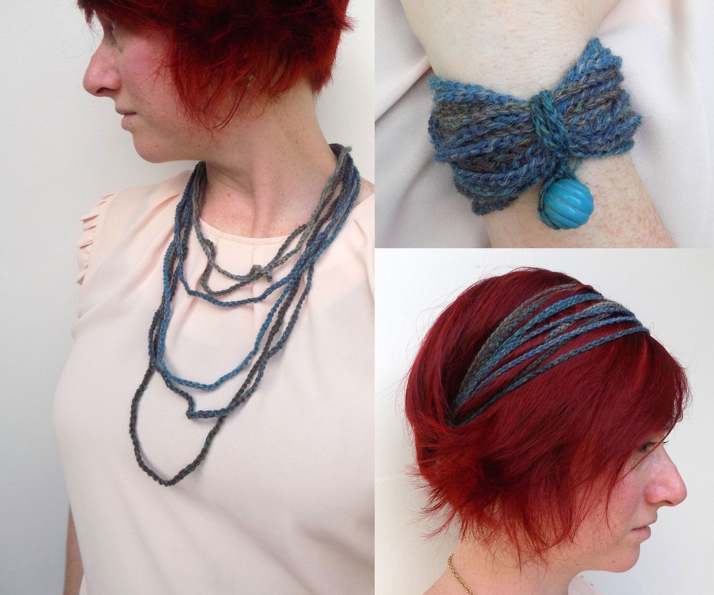 1 Chain Stitch = 3 Transformable Accessories