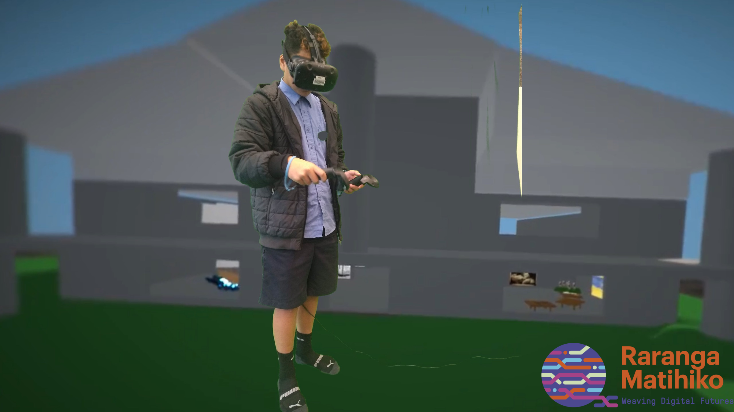 Virtual Reality Worlds in Tilt Brush VR