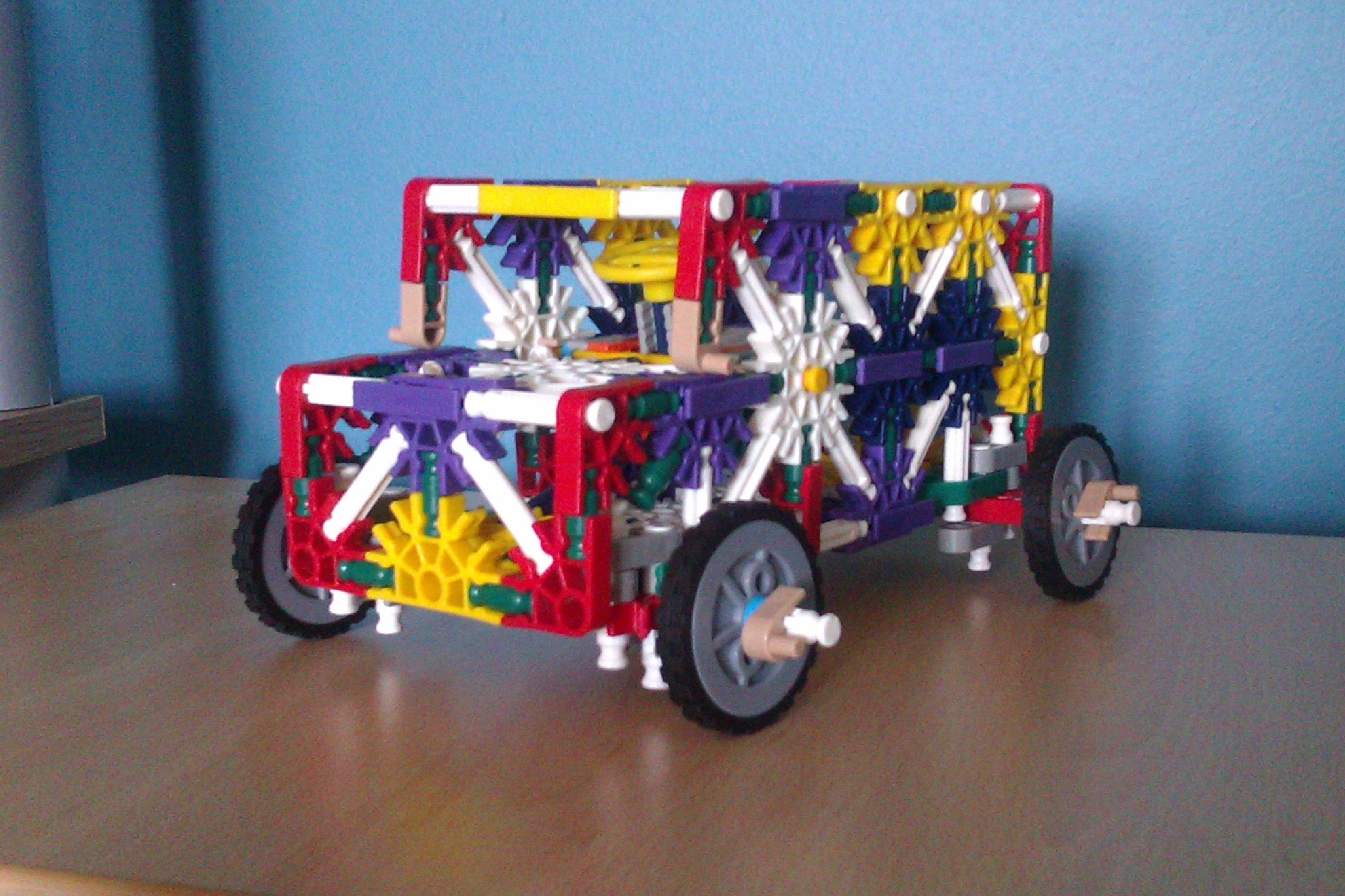 K'NEX Strong Vintage Van With Double Steering
