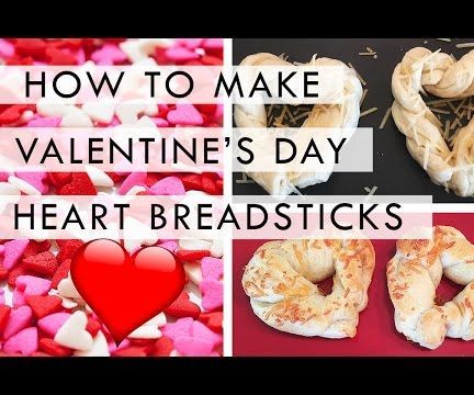 How to Make: Valentine's Day Heart Breadsticks