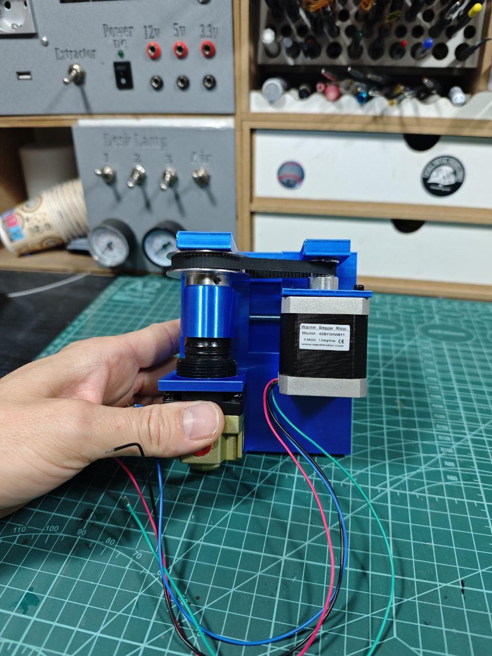 Motor Connection / Conexión Del Motor