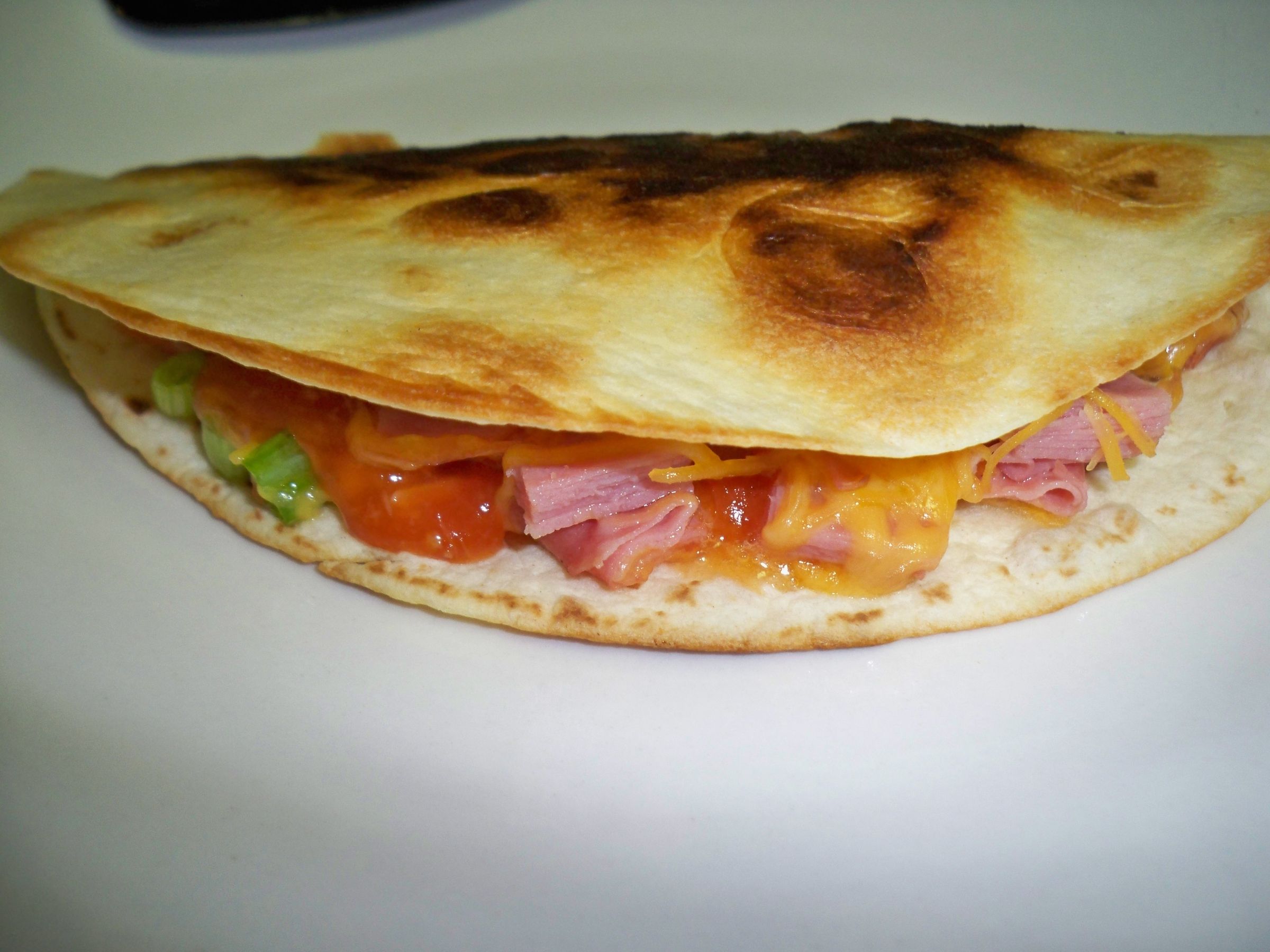 Ham Cocktail Quesadilla