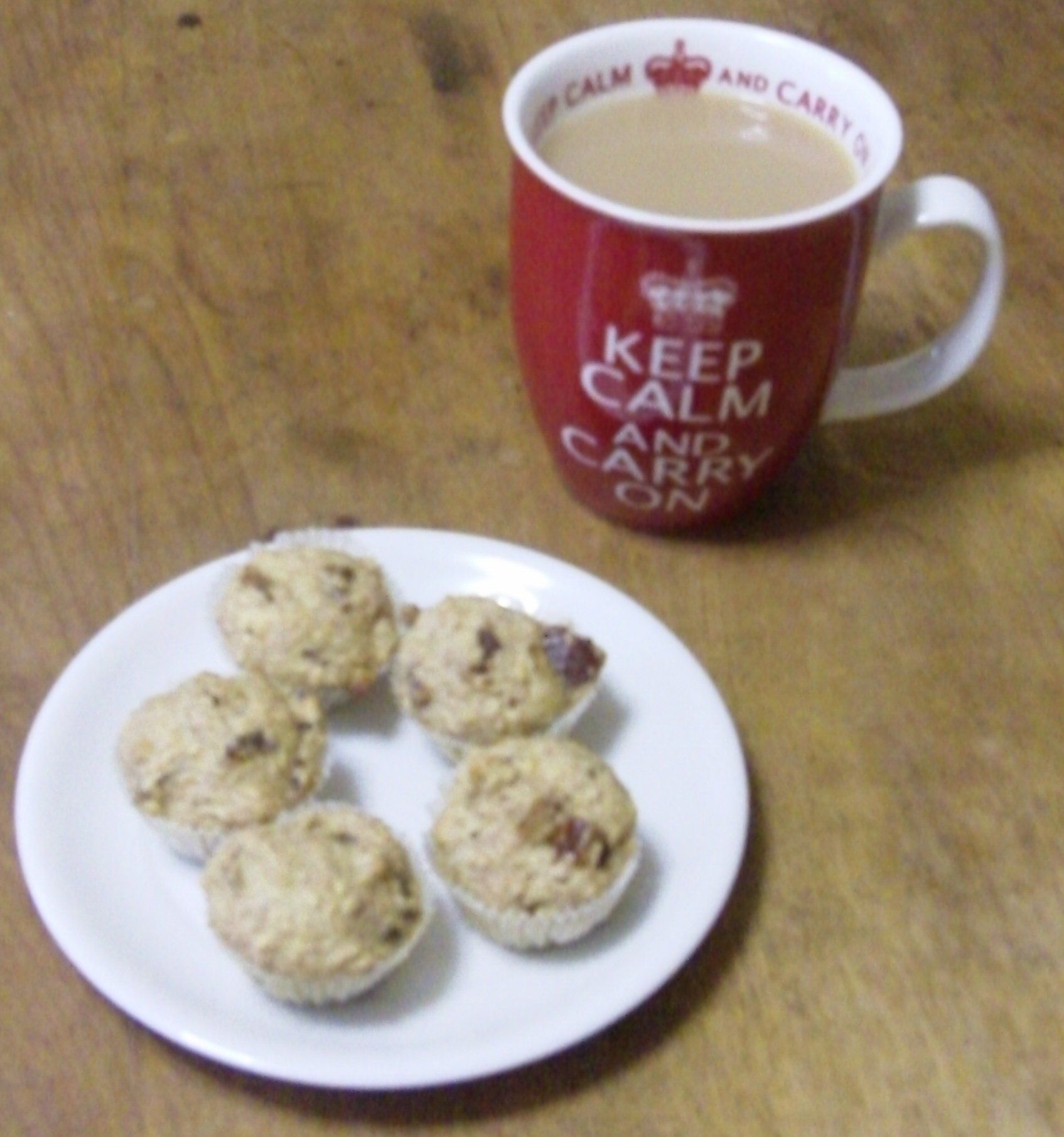 Easy Bran Muffins Made in Mini Cupcake Maker