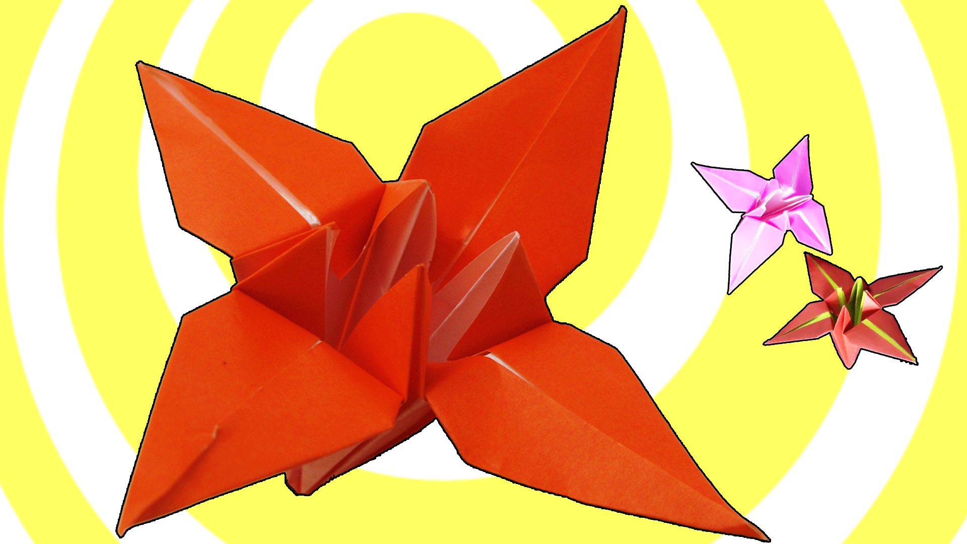 Origami Flower - Video Turorial