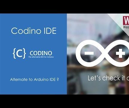 Codino an Alternate IDE for Arduino