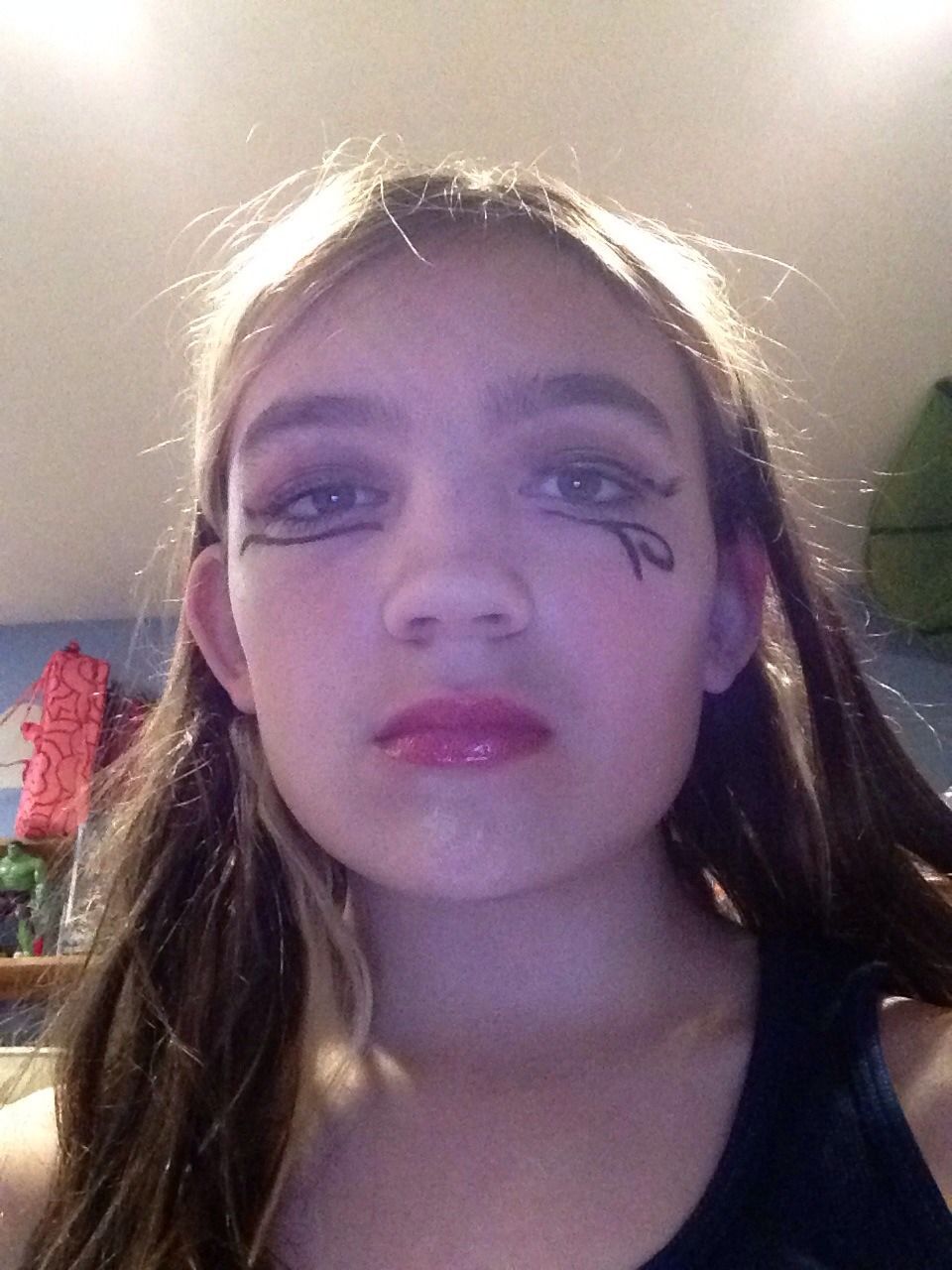 Dark Horse Egyptian Make-Up Look