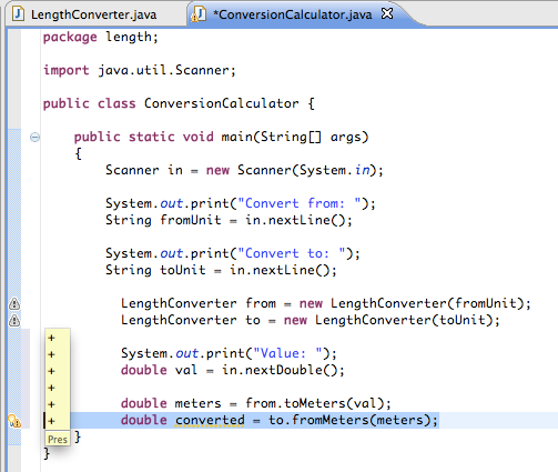 How to Create a Java Unit Converter : 13 Steps - Instructables