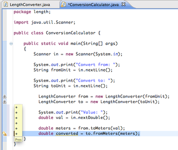 How to Create a Java Unit Converter : 13 Steps - Instructables
