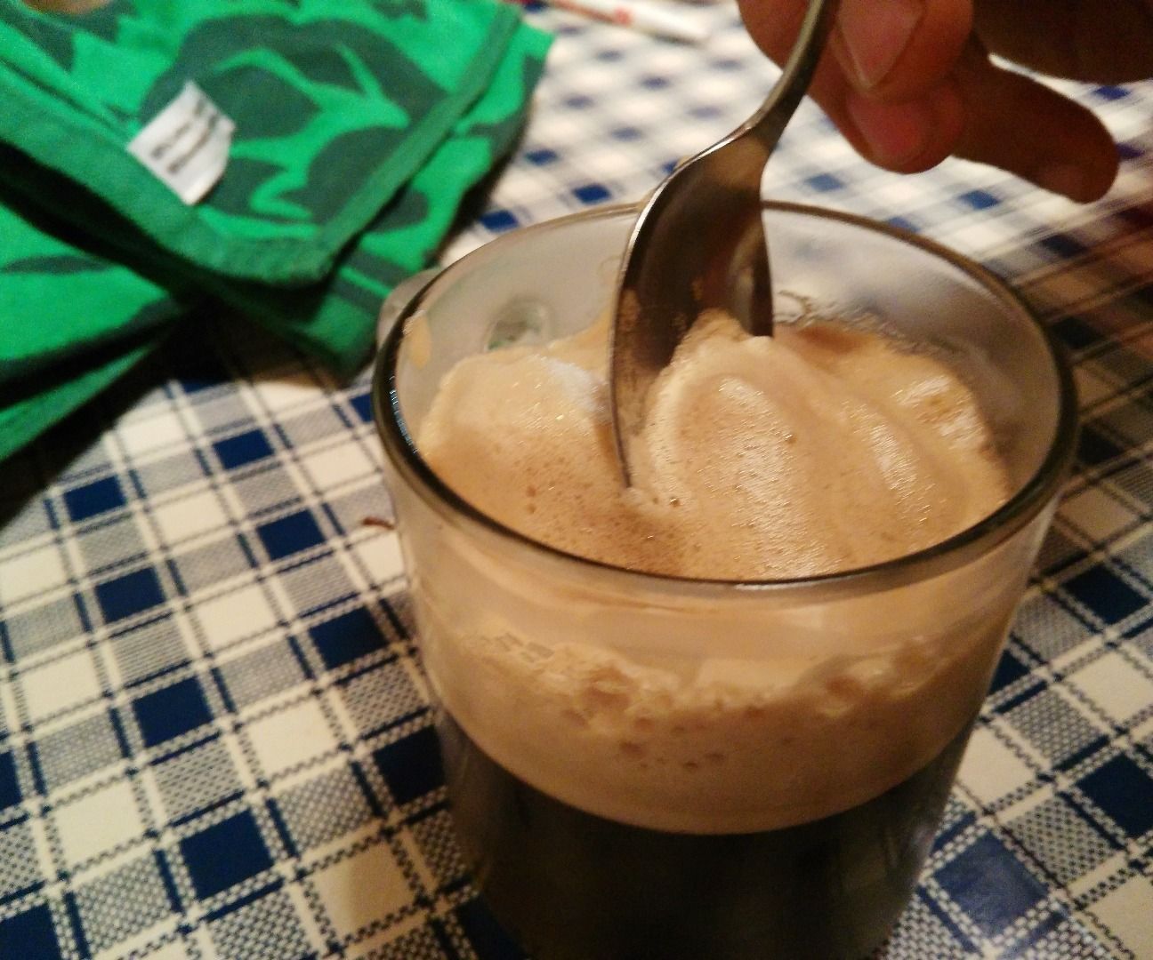 Iced Coffee With Egg Whites