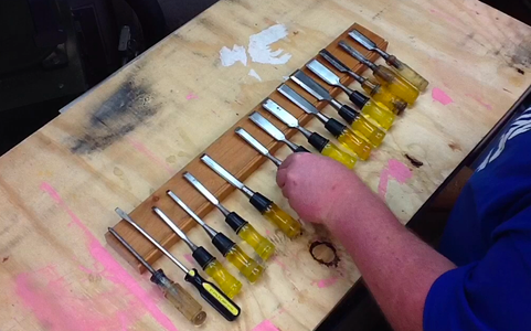 The Most Awesome Chisel Rack Ever : 10 Steps (with Pictures ...
