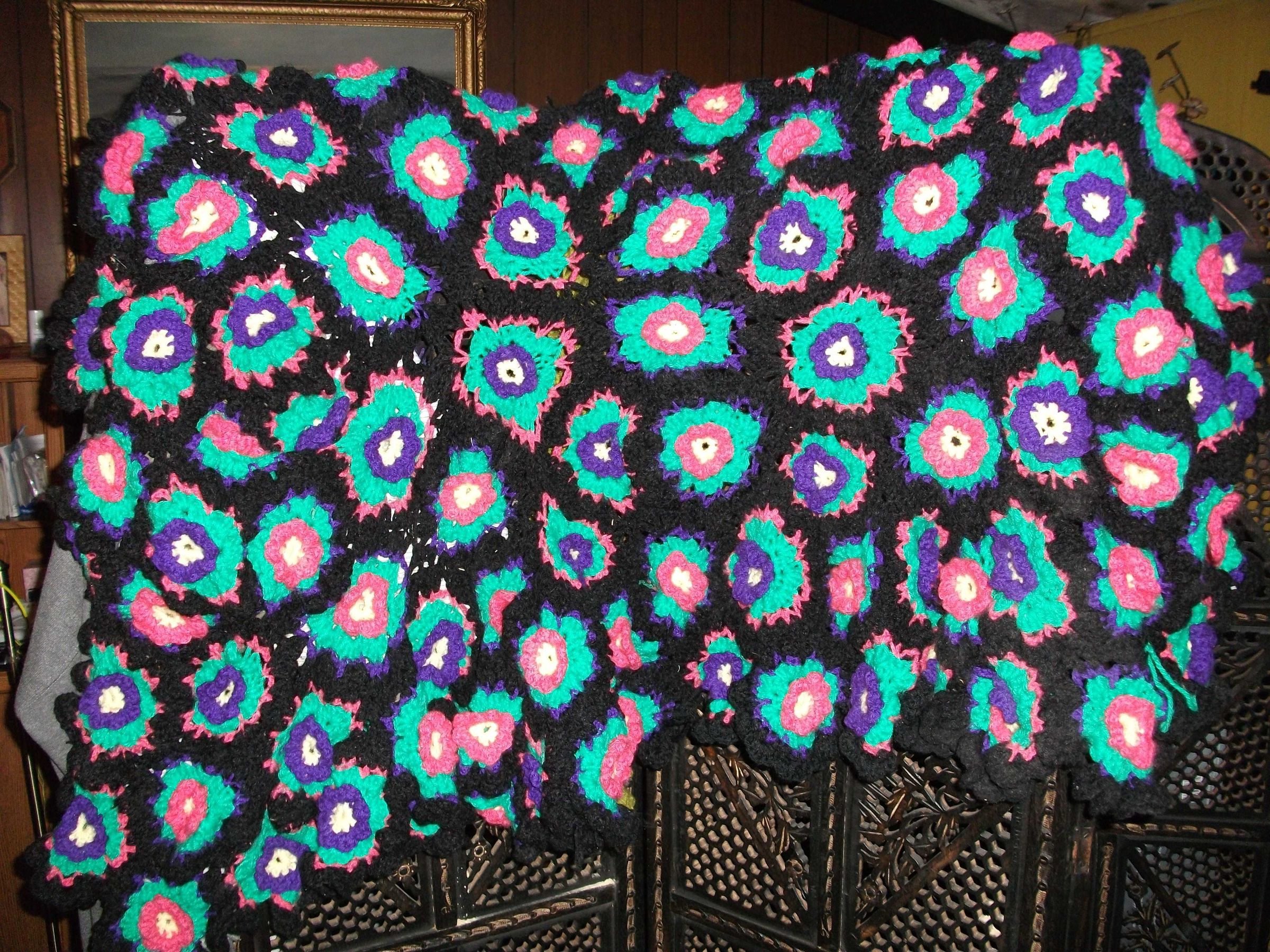 Mosaic Afghan