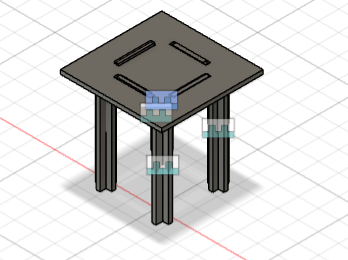 Simple Flat Pack Stool Printed With CNC