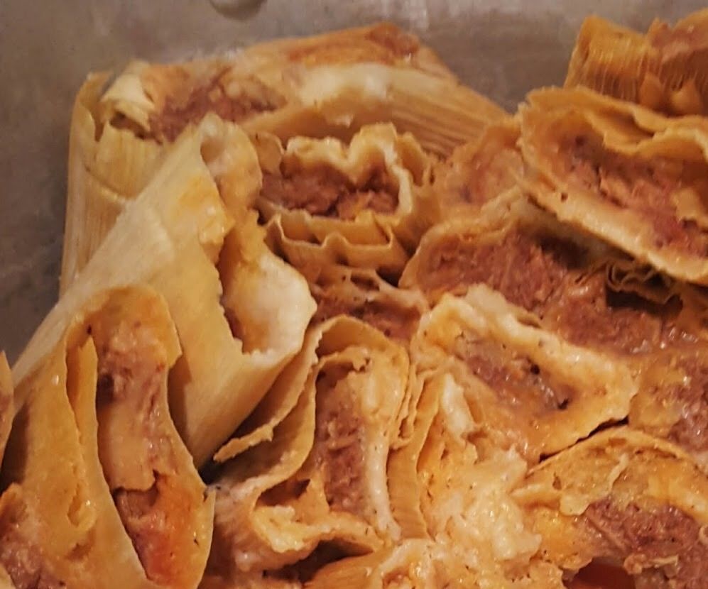 Ana's Red Pork Tamales