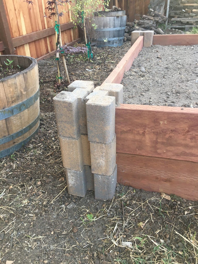 garden bed corner blocks
