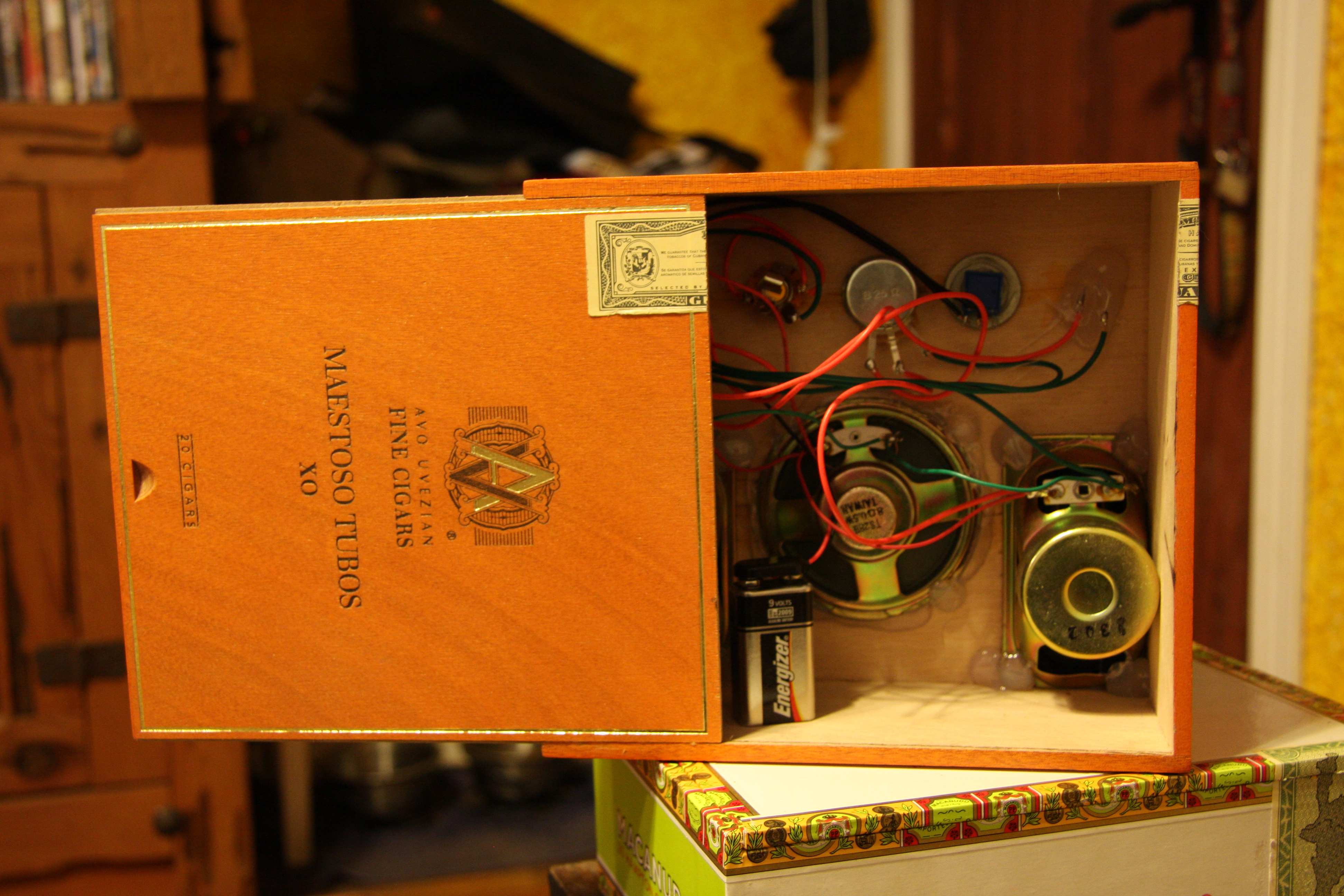 My Cigar Box Guitar (with Cigar Box Amp) Instructables