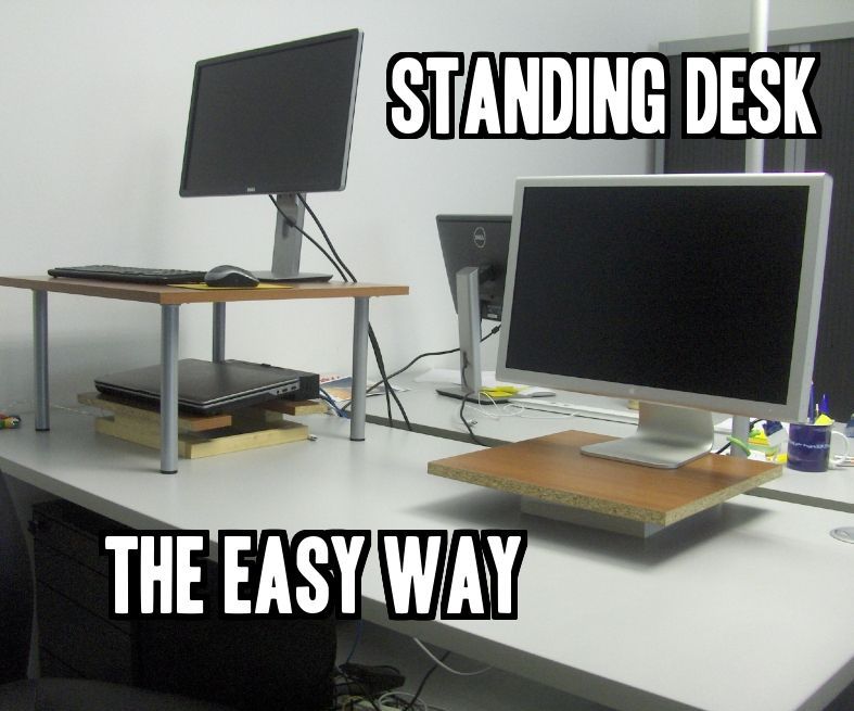 Standing Desk, the Easy Way