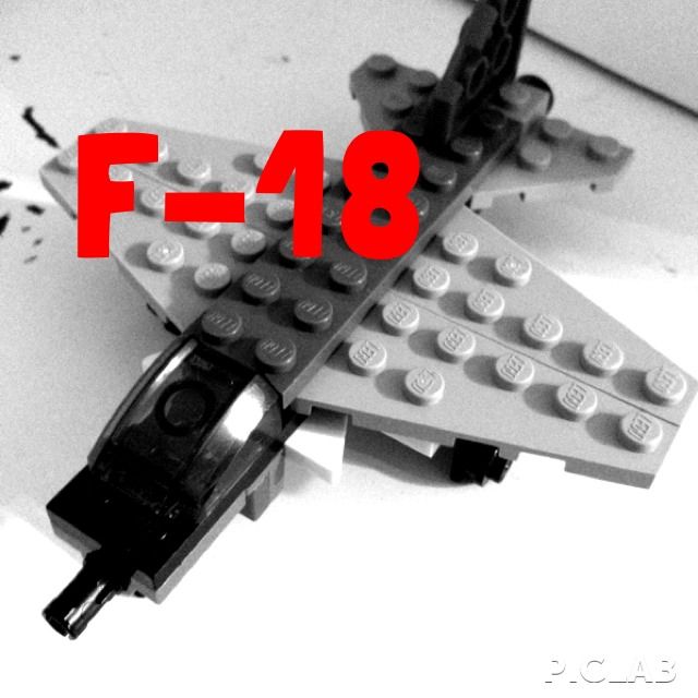 LEGO Mini F-18 & Control Tower