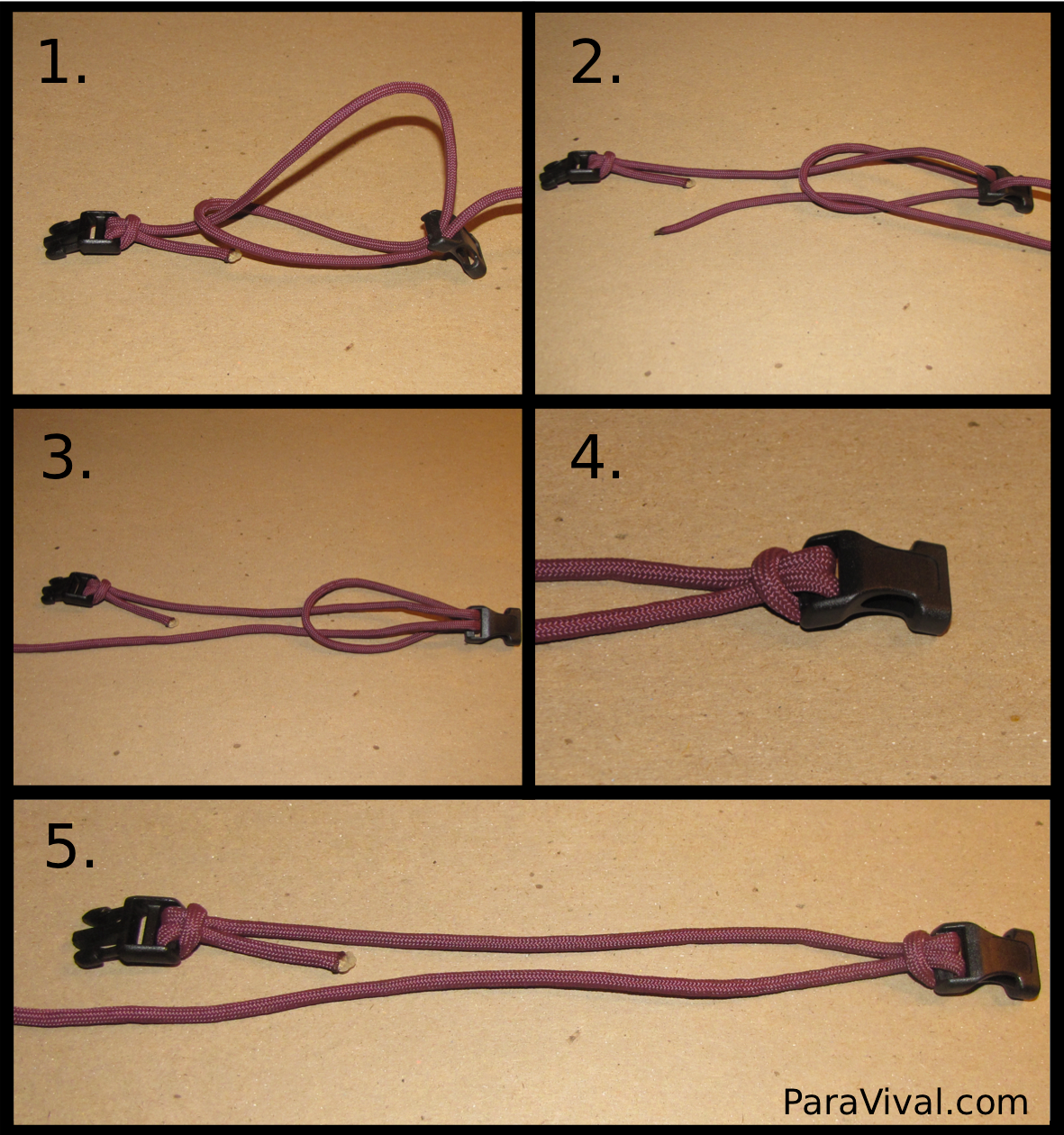 How To Make A Fishtail Bracelet With String