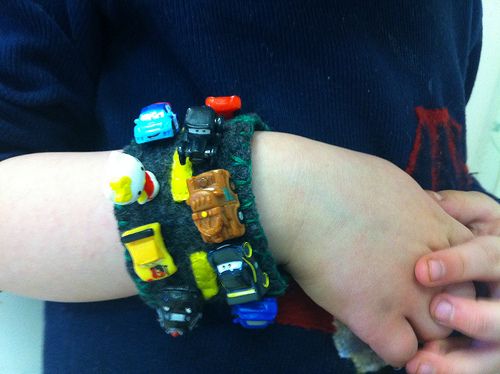 Felt Bracelet for Car Squinkies