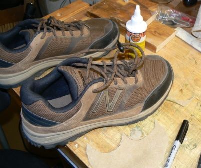 Patching Holes in Sneaker Toes