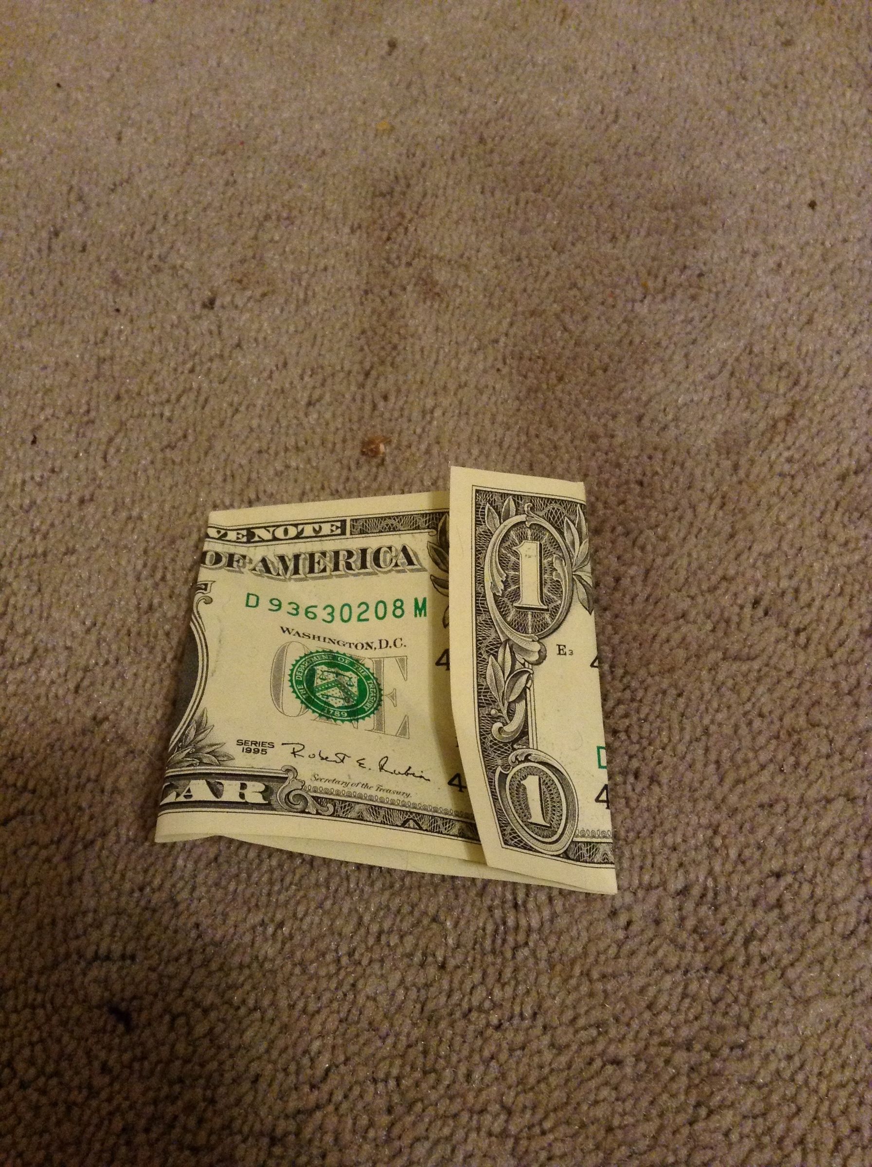 Origami Using Money : 14 Steps - Instructables