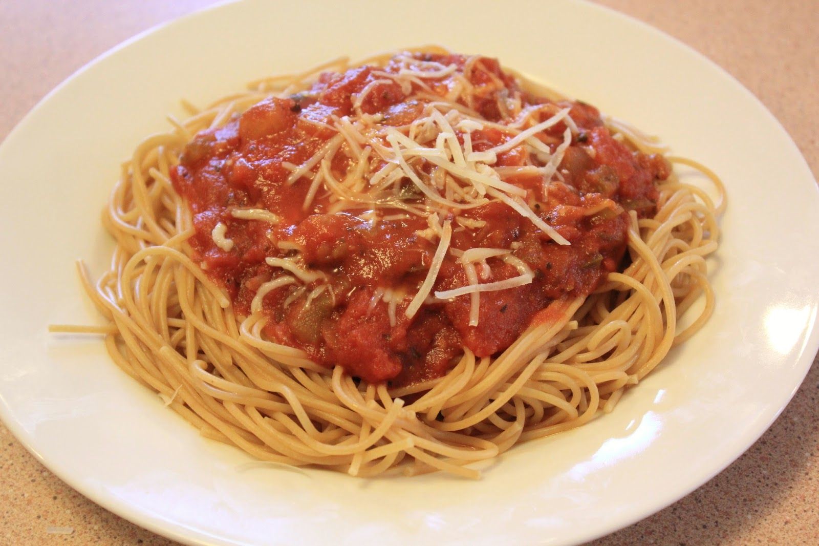 Healthy Diet Recipe - Whole Wheat Spaghetti With Sardines and Cheese