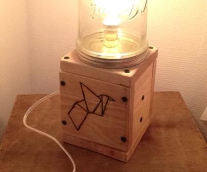 Mason Jar Edison Lamp