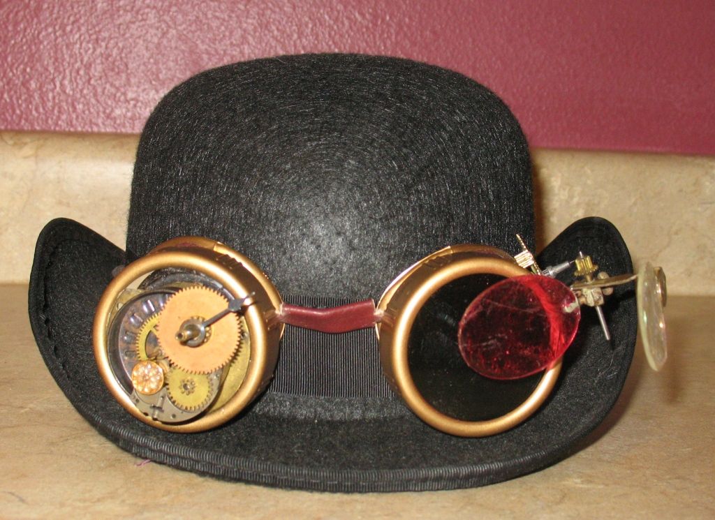 Leather & Cogs - Steampunk Goggles!