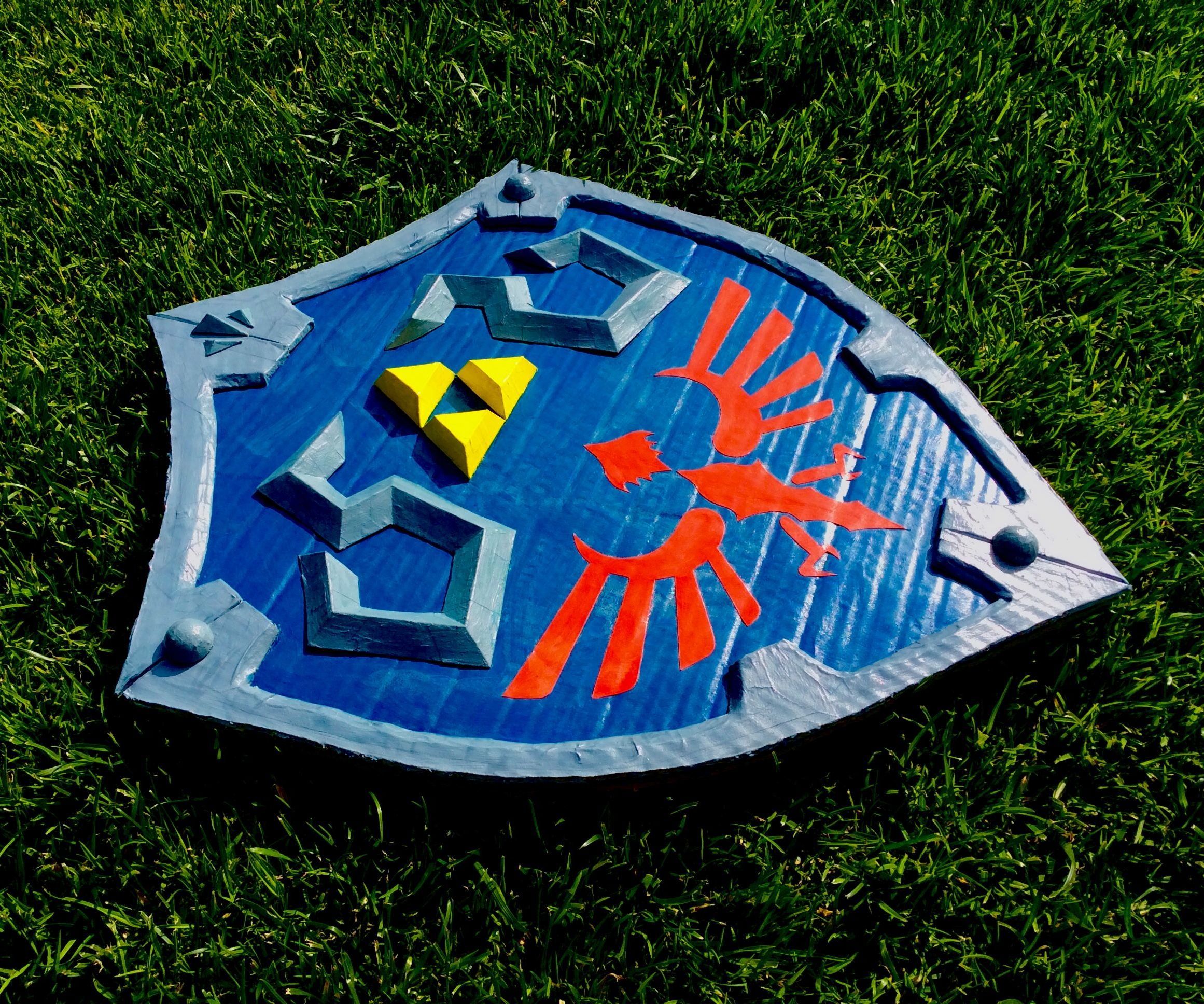 Cardboard Hylian Shield