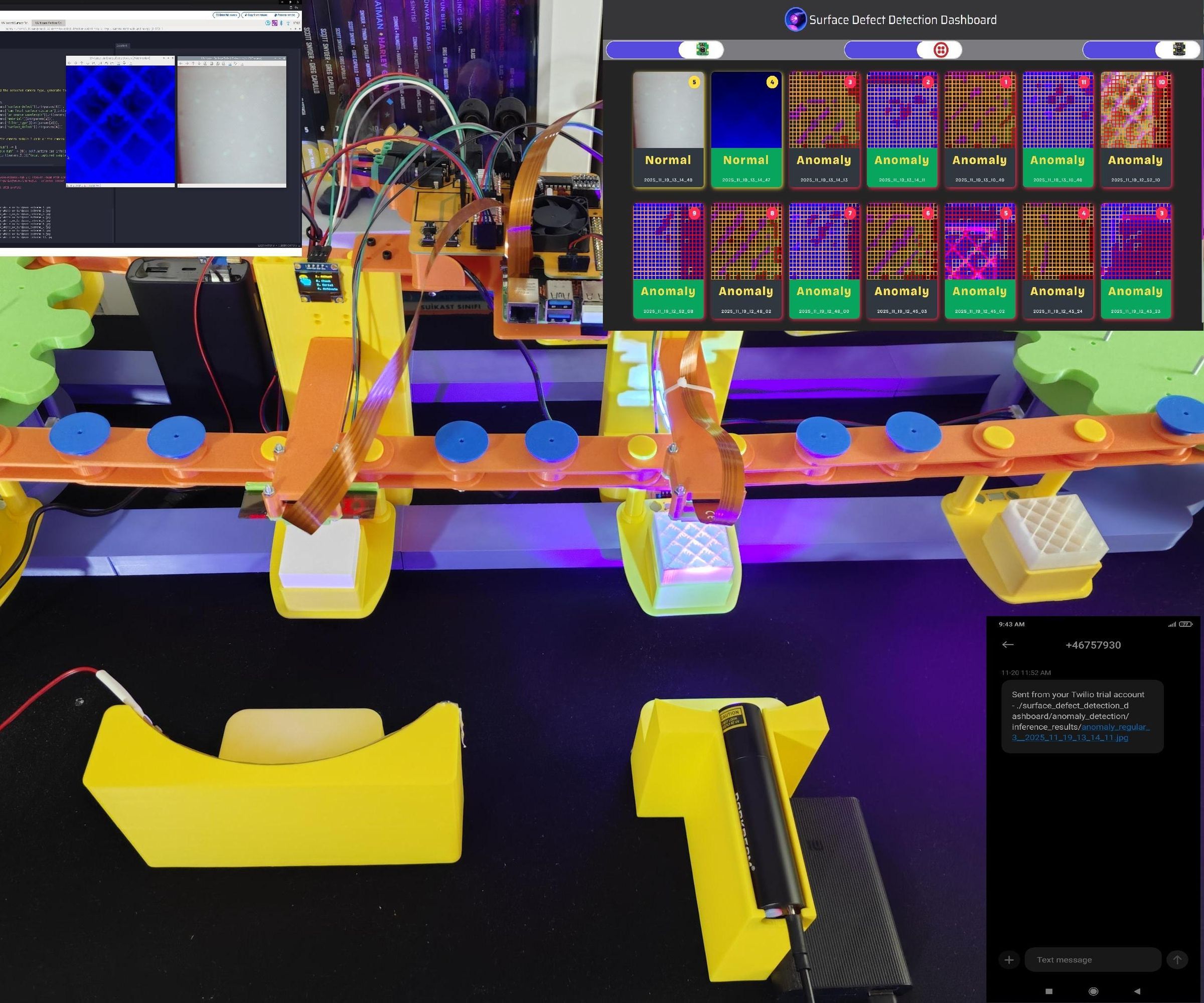 AI-driven Plastic Surface Defect Detection Via UV-exposure