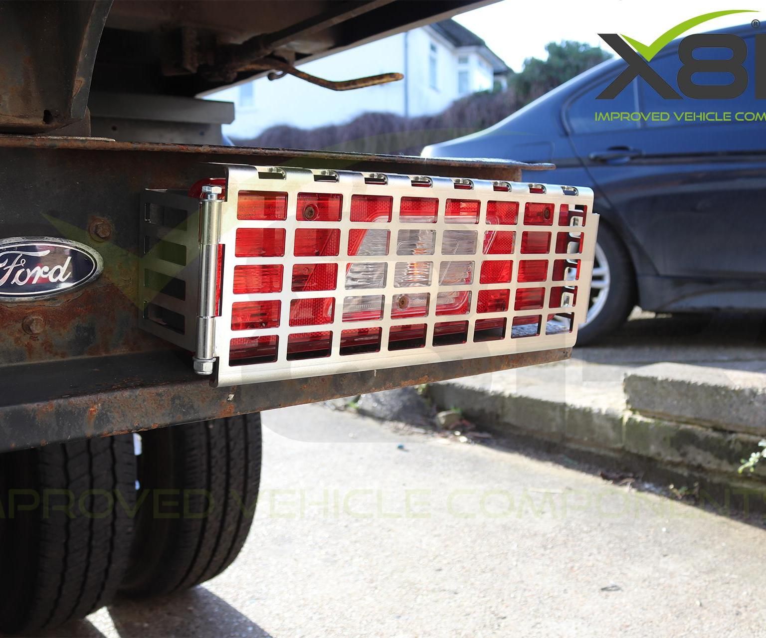 Tipper Luton Dropside Tail Light Hinged Cage Box Guards