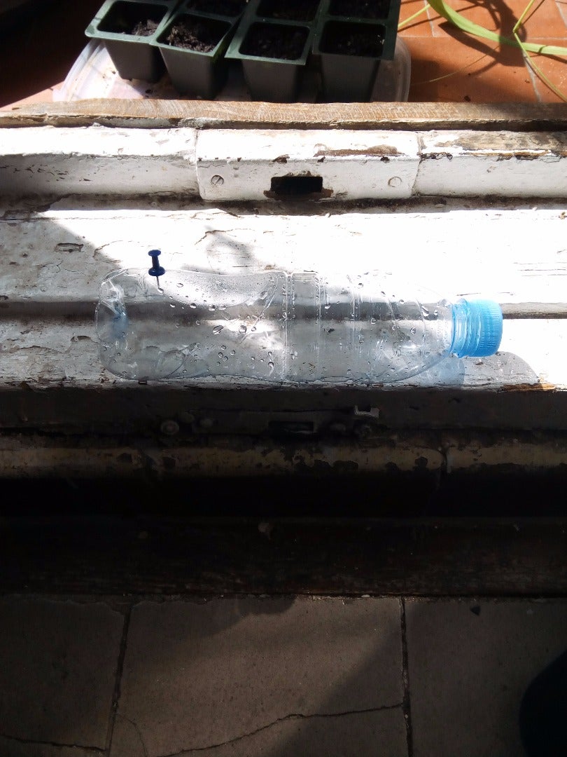 Pierce Holes Into the Bottle