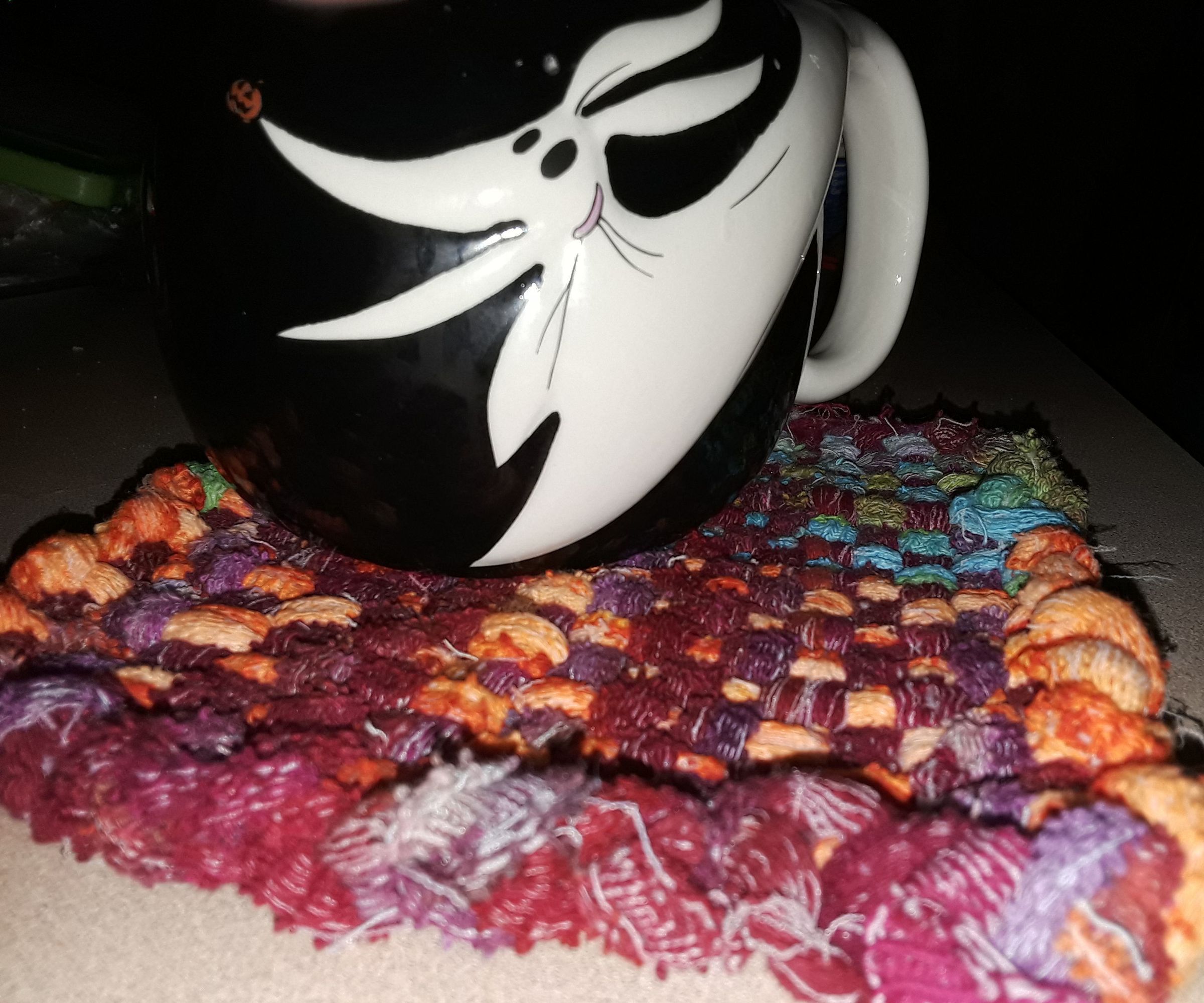 Holey Lonesome Upcycled Socks, Batman, It's a Potholder!