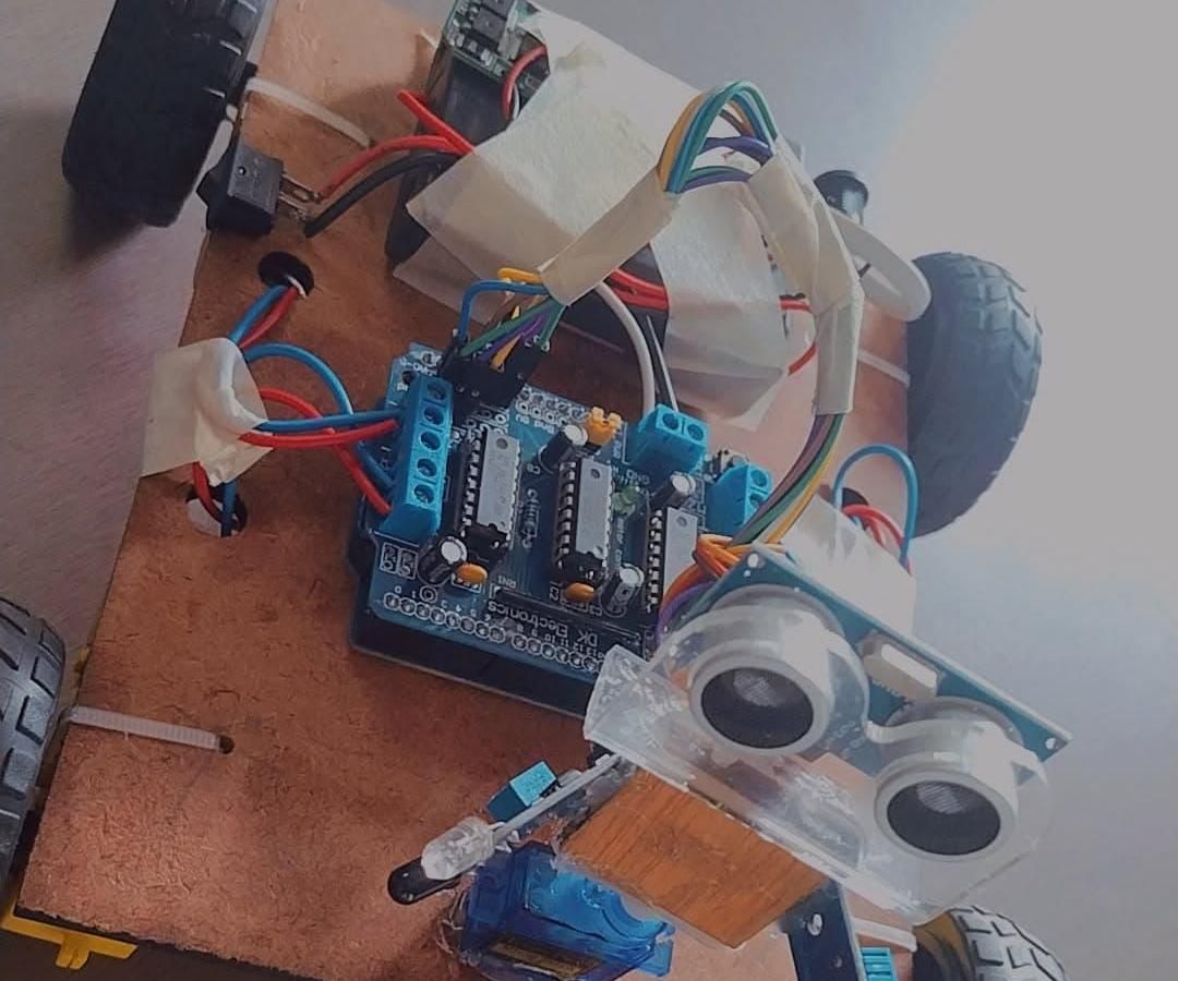 HUMAN FOLLOWING ROBOT