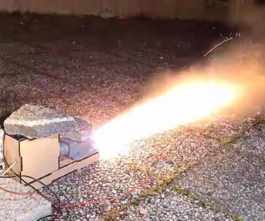 Banc D'essais Pour Fusée D12-7