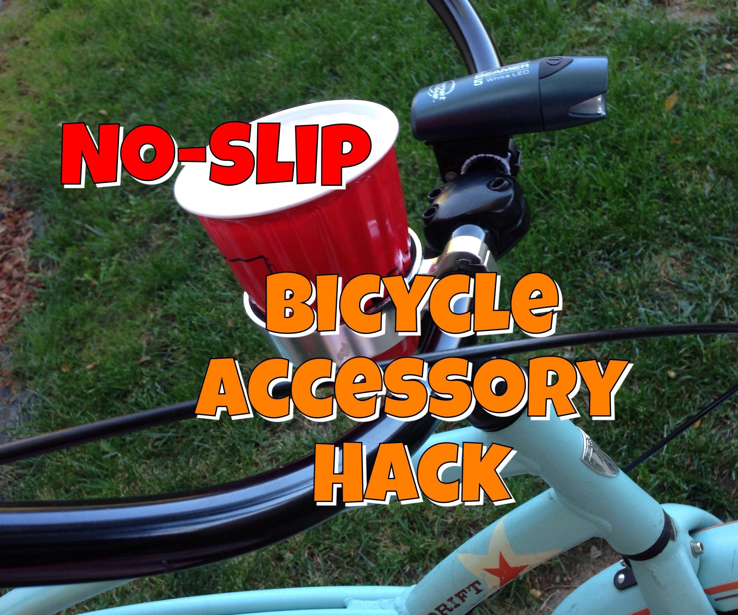 No-Slip Bicycle Accessory Hack