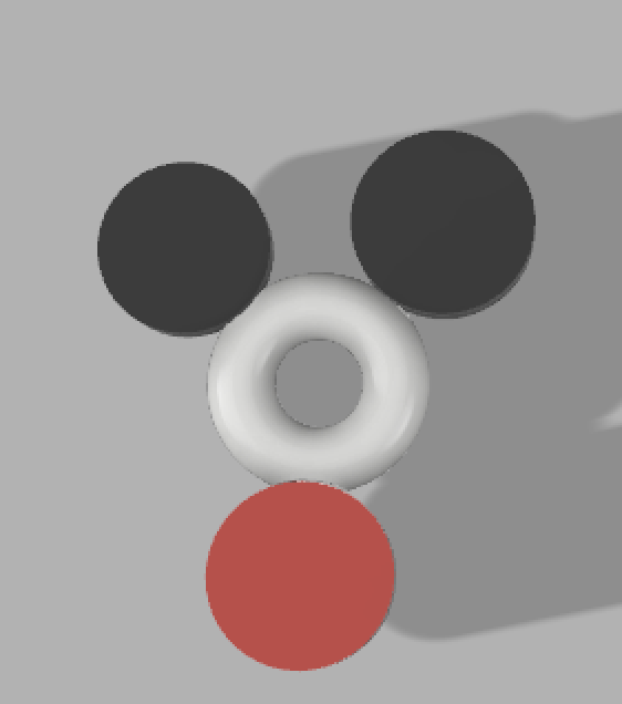 Mickey Mouse Fidget Spinner - Fusion 360
