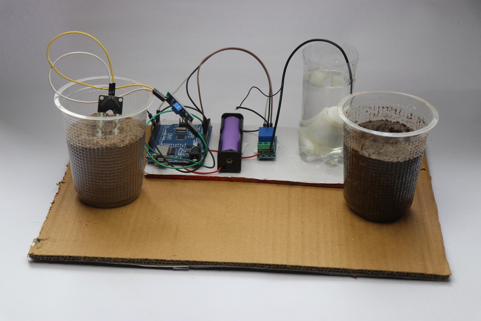 Automatic Plant Watering System Using Arduino in an Easy Way : 4 Steps ...