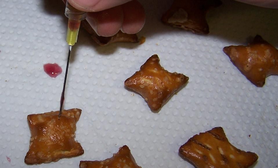 Jelly Injected Peanut Butter Pretzel Nuggets 