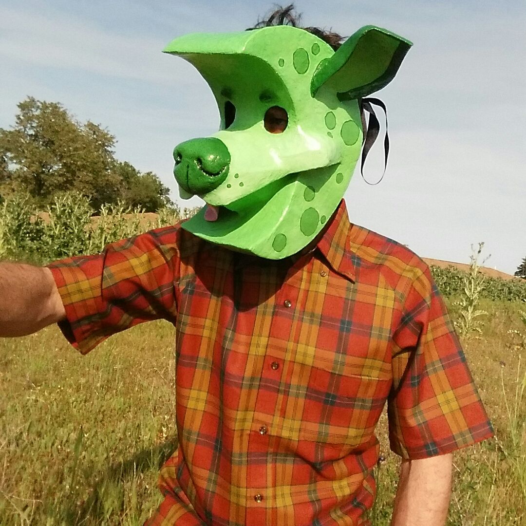 Moon Dog Mask 7 Steps (with Pictures) Instructables