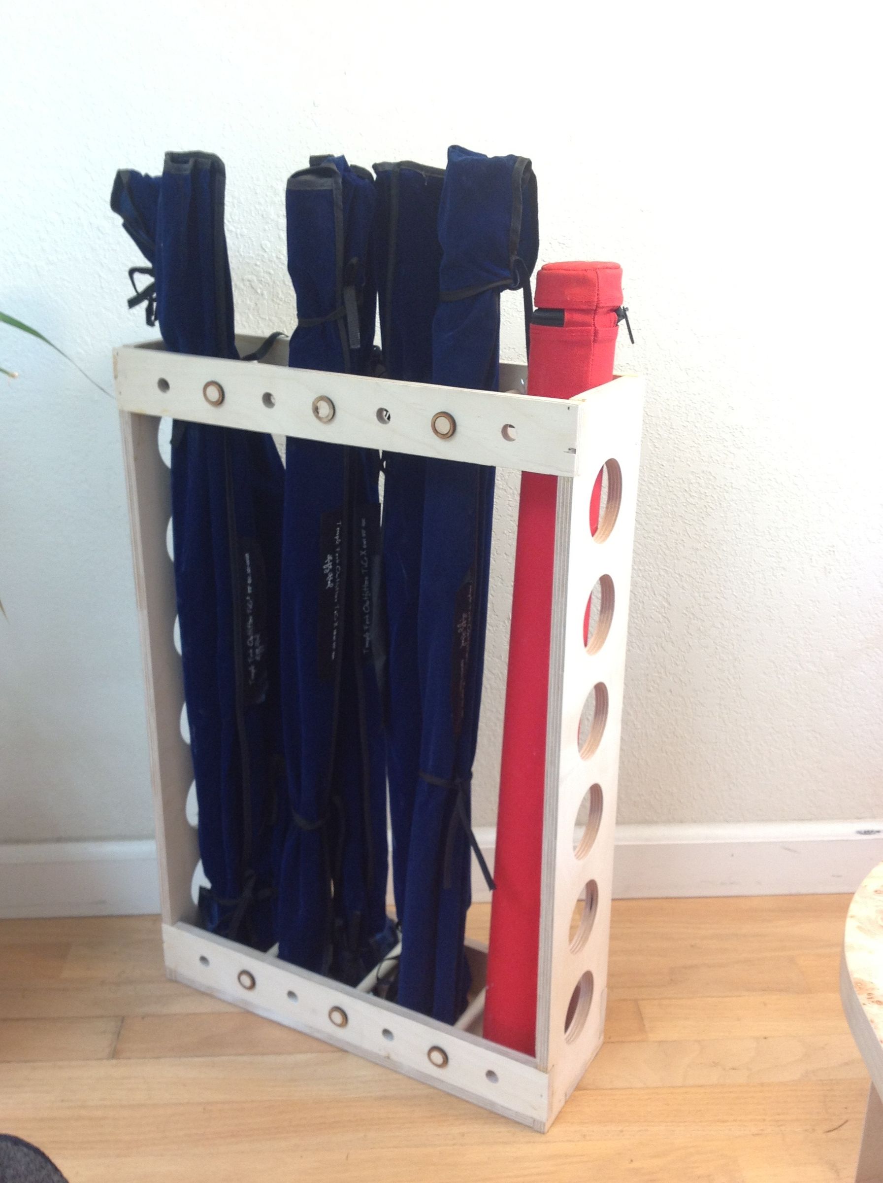 Fly Fishing Rod Organizer Made With CNC Router