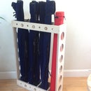 Fly Fishing Rod Organizer Made With CNC Router