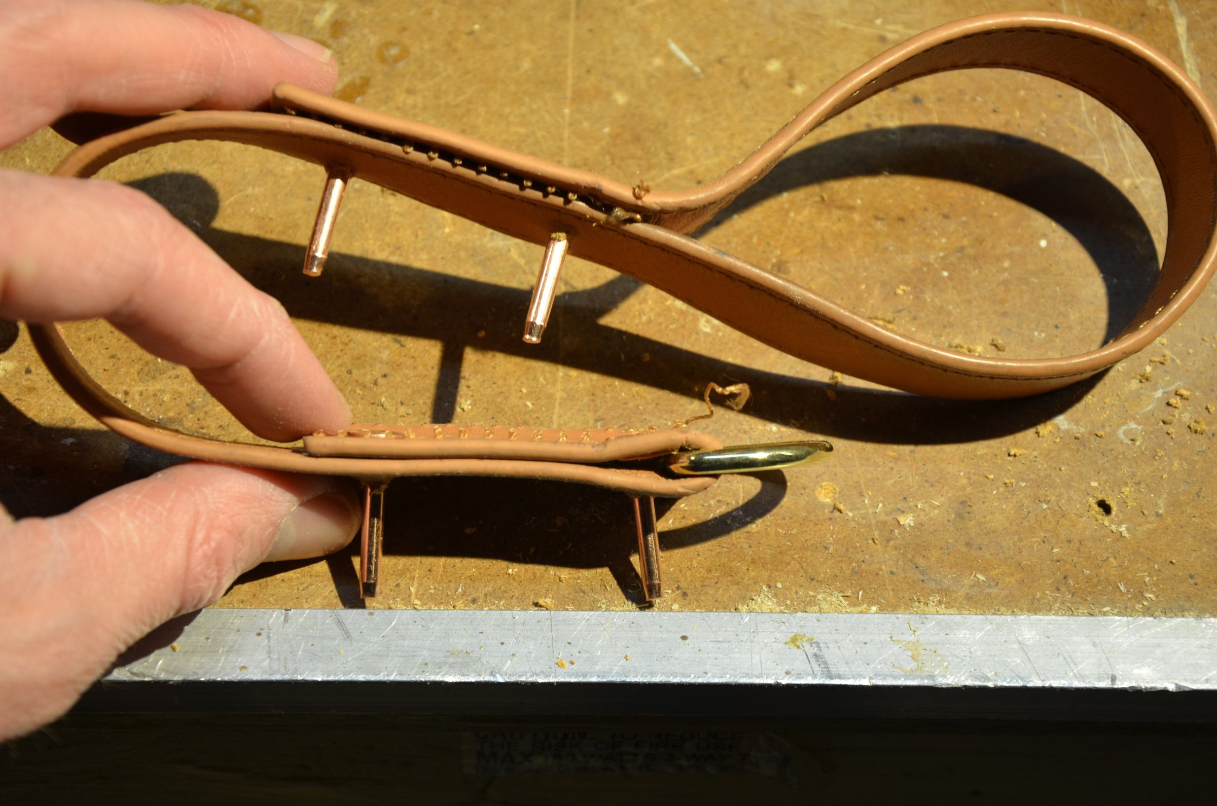 Riveted Leather Camera Wrist Strap 8 Steps (with Pictures